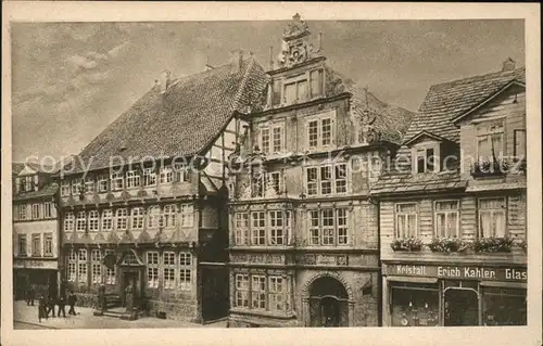 Hameln Stiftsherrenhaus Museum u.Geschaeft von Erich Kahler Kat. Hameln