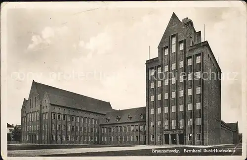 Braunschweig Bernhard Rust Hochschule Kat. Braunschweig