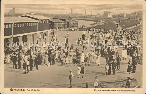 Cuxhaven Nordseebad Promenadenkonzert Kat. Cuxhaven