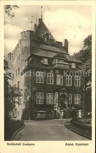 Cuxhaven Nordseebad Schloss Ritzebuettel Kat. Cuxhaven