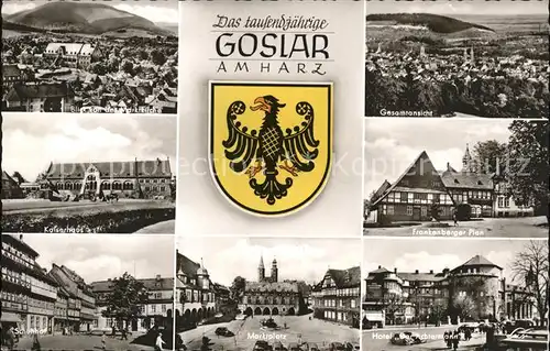 Goslar Kaiserhaus Schuhhof u.Marktplatz Kat. Goslar