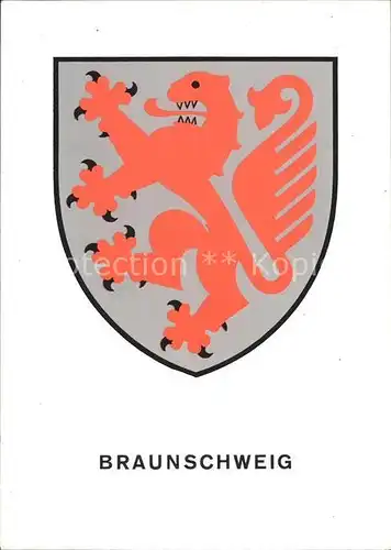 Braunschweig Stadtwappen Kat. Braunschweig