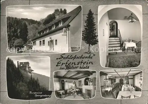 Erfenstein Schlossschenke u.Burgruine Spangenberg Kat. Esthal