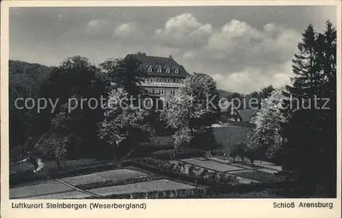 Steinbergen Schloss Arensburg Kat. Rinteln