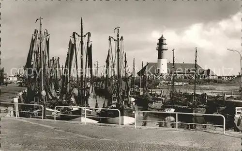 Buesum Nordseebad Alter Hafen Kat. Buesum