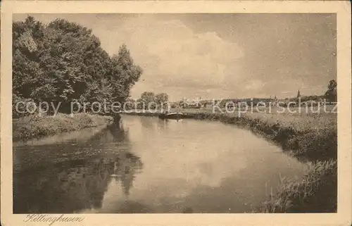 Kellinghusen Kanal Schiff Kat. Kellinghusen