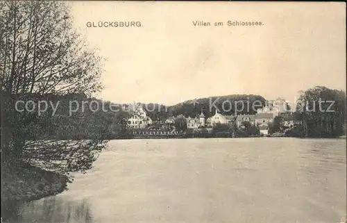 Gluecksburg Ostseebad Villen am Schlosssee Kat. Gluecksburg (Ostsee)