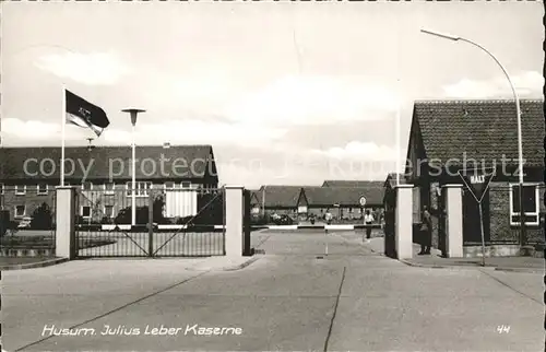 Husum Nordfriesland Julius Leber Kaserne / Husum /Nordfriesland LKR