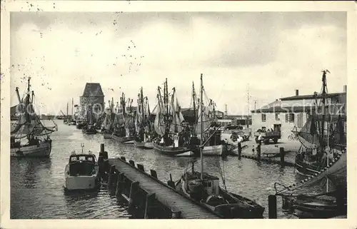 Husum Nordfriesland Hafen Schiffe Theodor Strom 1817-1888 / Husum /Nordfriesland LKR