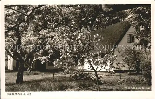 Westerland Sylt Friesenhaus Kat. Westerland