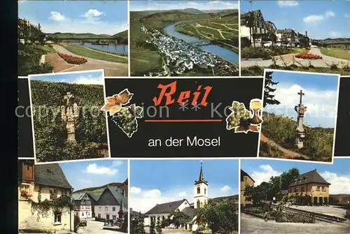 Reil Moselpanorama Ansichten  Kat. Reil