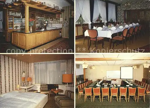 Sieversen Hotel Restaurant Holst Zimmer Sitzungssaal Kat. Rosengarten