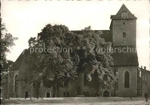 Schoeningen St. Vincenz Kirche Kat. Schoeningen