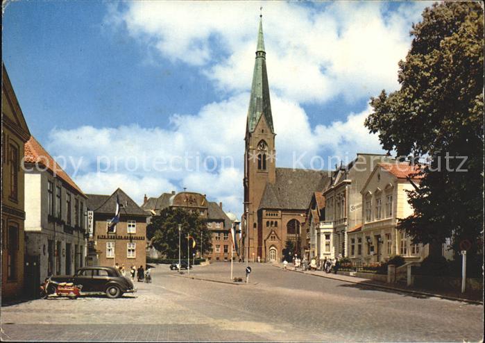 Marne Holstein Kirche Auto Kat. Marne Nr. hf27604 oldthing