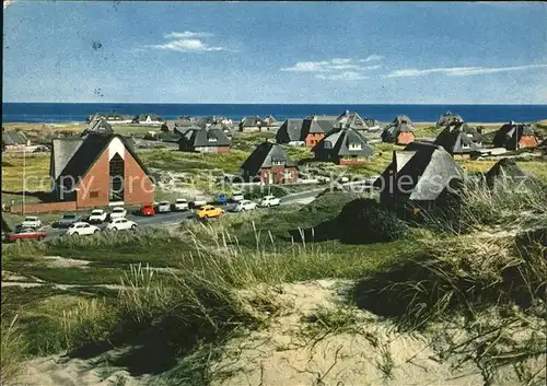 Rantum Sylt Haeuser in den Duenen Kat. Rantum (Sylt)