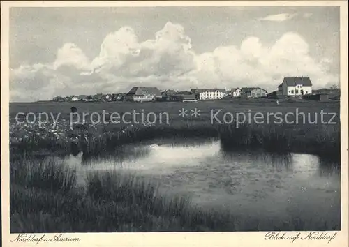 Norddorf Amrum Panorama Kat. Norddorf