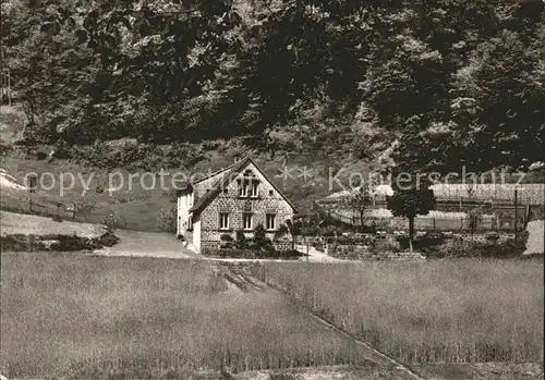 Lambrecht Gasthaus Zum Stillen Tal  Kat. Lambrecht (Pfalz)