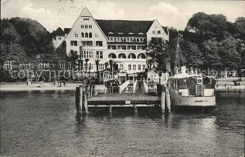 Gluecksburg Ostseebad Matthias Claudius Heim Kat. Gluecksburg (Ostsee)