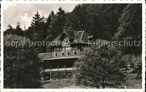 Eschwege Gasthasu Frau Holle Kat. Eschwege