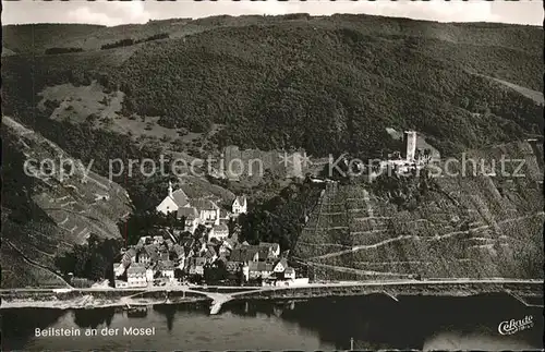 Beilstein Mosel Fliegeraufnahme Kat. Beilstein