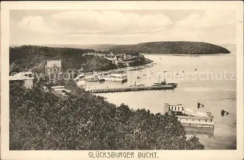 Gluecksburg Ostseebad Bucht Kat. Gluecksburg (Ostsee)
