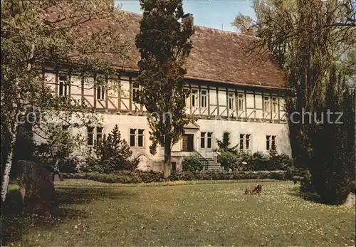 Bodenwerder Muenchausens Geburtshaus Kat. Bodenwerder