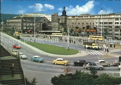 Wuppertal Doeppersberg Autobus Schwebebahn Kat. Wuppertal