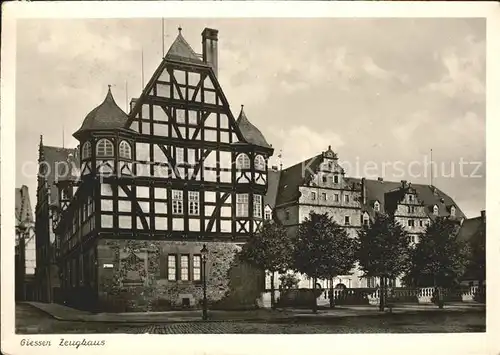 Giessen Lahn Zeughaus Fachwerkhaus / Giessen /Giessen LKR