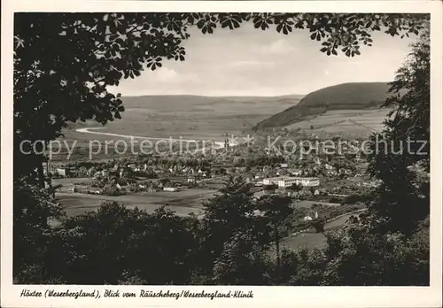 Hoexter Weser Roeuscheberg Weserbergland Klinik Kat. Hoexter