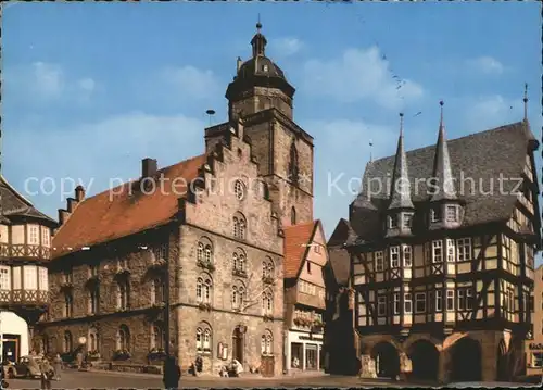 Alsfeld Marktplatz Rathaus Kat. Alsfeld