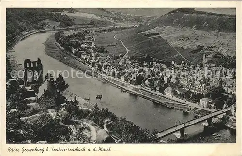 Traben Trarbach Ruine Grevenburg  Kat. Traben Trarbach