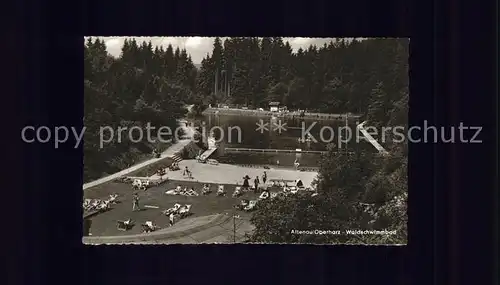 Altenau Harz Waldschwimmbad Kat. Altenau