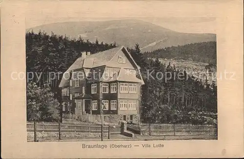 Braunlage Villa Lotte Kat. Braunlage Harz