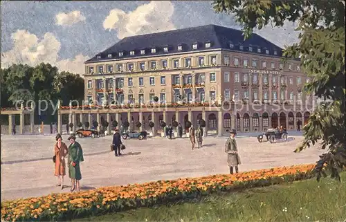 Karlsruhe Schloss Hotel Kat. Karlsruhe