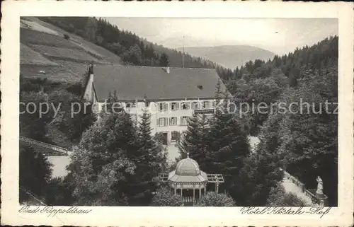 Bad Rippoldsau Schwarzwald Hotel Kloesterle Hof Kat. Bad Rippoldsau Schapbach