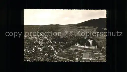 Ortenberg Baden mit Schloss Fliegeraufnahme Kat. Ortenberg