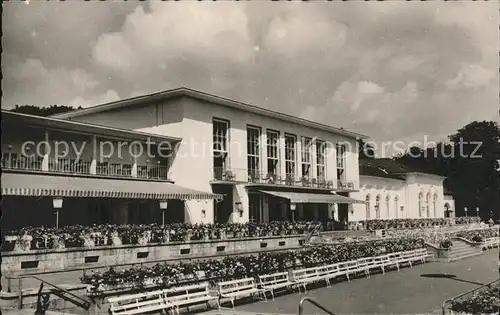 Bad Nauheim Kurhaus Terrasse Kat. Bad Nauheim