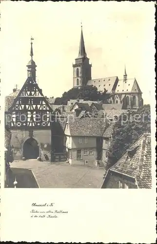 Oberursel Taunus Altes Rathaus Katholische Kirche / Oberursel (Taunus) /Hochtaunuskreis LKR