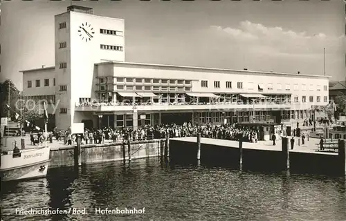 Friedrichshafen Bodensee Hafenbahnhof Kat. Friedrichshafen