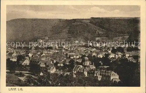 Lahr Schwarzwald Gesamtansicht Kat. Lahr