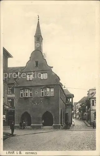 Lahr Schwarzwald Rathaus Kat. Lahr
