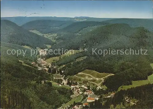 Bad Rippoldsau Schwarzwald Fliegeraufnahme Kat. Bad Rippoldsau Schapbach