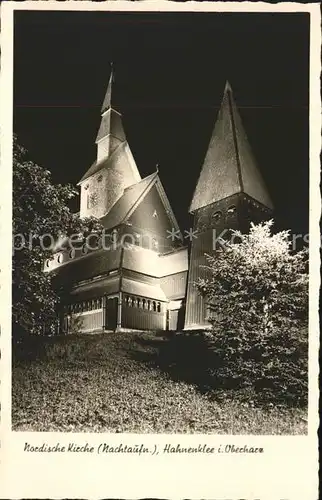 Hahnenklee Bockswiese Harz Nordische Kirche Kat. Goslar