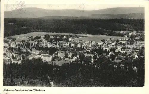 Hahnenklee Bockswiese Harz Oberharz Kat. Goslar