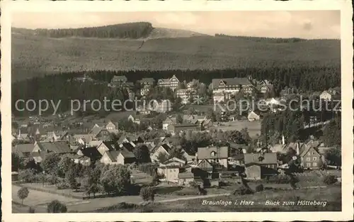 Braunlage Huetteberg Kat. Braunlage Harz