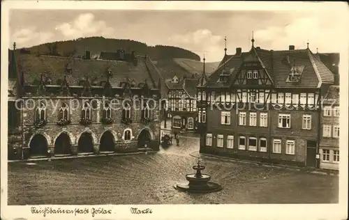 Goslar Markt Kat. Goslar