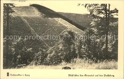 Hahnenklee Bockswiese Harz Bocksberg Kat. Goslar