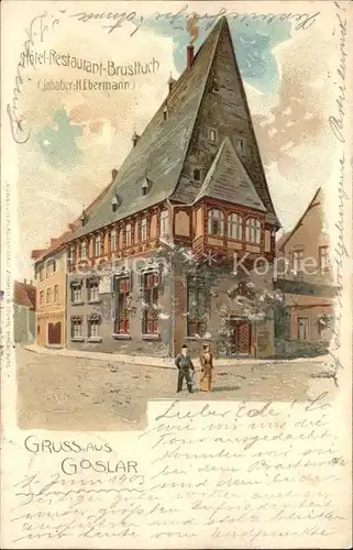 Goslar Restaurant Brusttuch Kat. Goslar