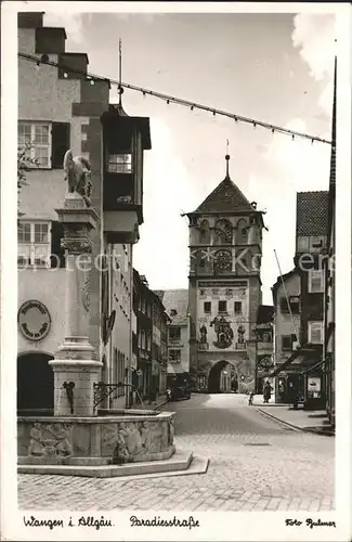 Wangen Allgaeu Paradiesstr. Kat. Wangen im Allgaeu