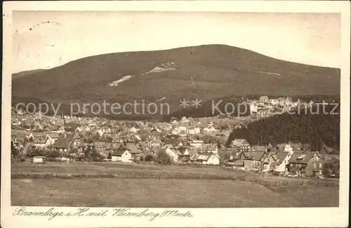 Braunlage Wurmberg Kat. Braunlage Harz